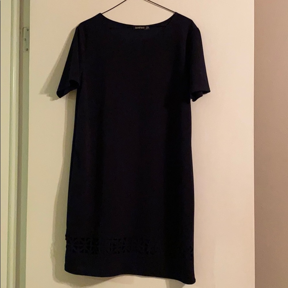 Boohoo Navy Mini Dress in Great condition